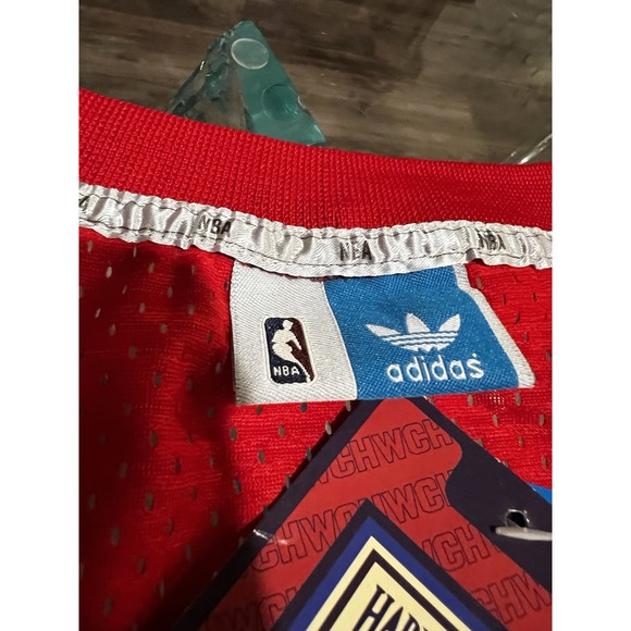 VTG Philadelphia 76ers Moses Malone 1982-83 Mitchell & Ness Jersey Authentic XXL - Picture 5 of 6